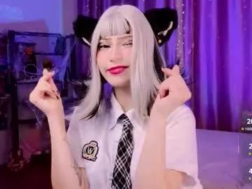 ahegame — Play with neko student  ^^ Goal: blow kiss :3 #anime #halloween #cosplay #cute #ahegao [7 tokens remaining]