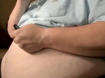 belle_ley — Air swallowing inflation and belly play.  Ask about eggs. #belly, #chubby, #male, #gay, #fat